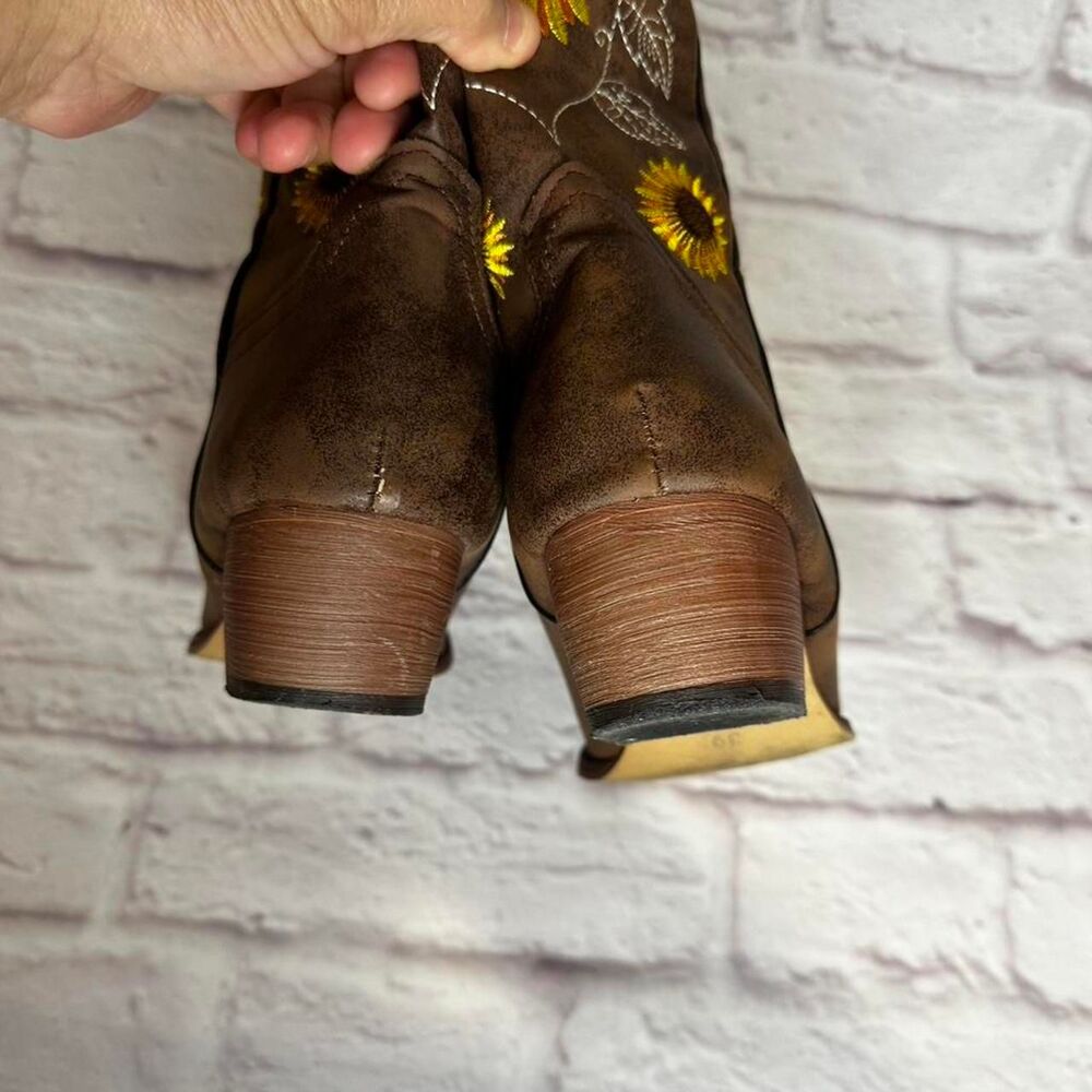 Cowboy boots sunflower sz 39 - Picture 6 of 7